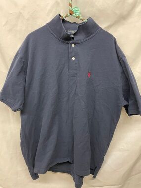 Vinatage U.S. Polo Assn. Men's Navy Short-Sleeve Polo XXL